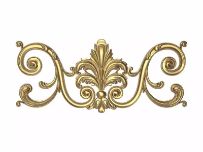 decorative pattern ready for 3D printing 3D model 73