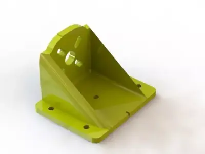 Brushless Motor Base  3D print model
