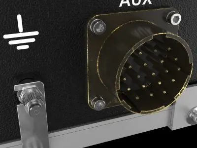 military radiostation 1 3D model