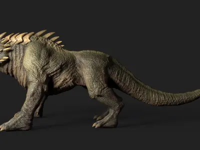 Lizard Low-poly 3D model purchase