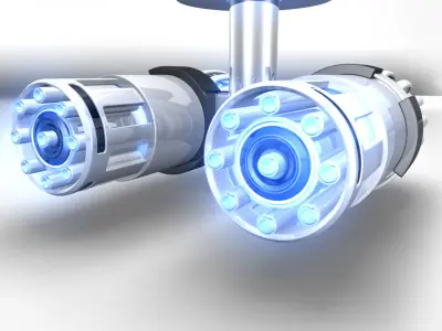 Plasma Chaingun 3D model