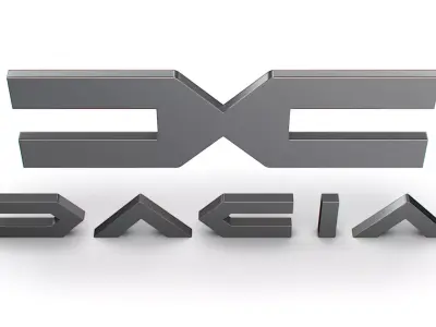dacia logo 3D model from CGTrader