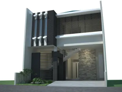 small office Free 3D model