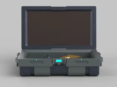 ammo box 3D model get