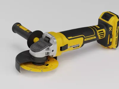 DeWalt DCG405 Angle Grinder 3D model