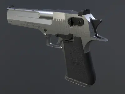 Desert eagle Low-poly 3D model buy