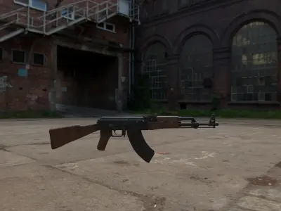 AK-47 3D model
