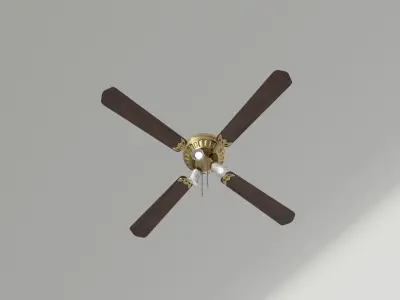 Ceiling Fan 10 3D model