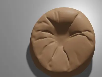 bean bag chair Free 3D model
