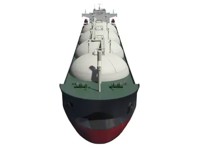 LNG carrier 3D model