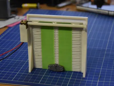 Sectional door for modelship Typ A 3D print model