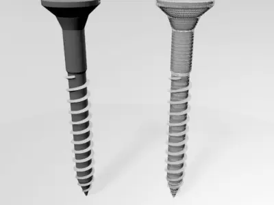 Drywall Screw 04 3D model