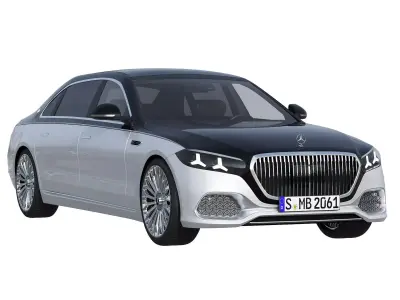 2027 Mercedes-Maybach S-Class MANUFAKTUR 3D model