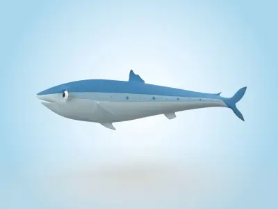 Sardine  3D model purchase