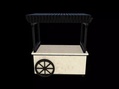  Vodka cart 3D model