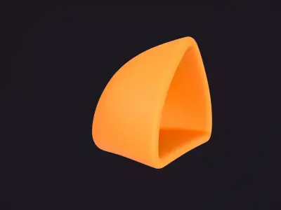 Bird Beak 3D model