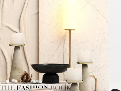 decorative-set-01 home decor 3D model