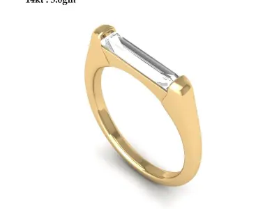 Wedding Ring  3D print model 170