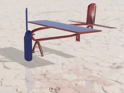 Rubber Band Plane 3D print model