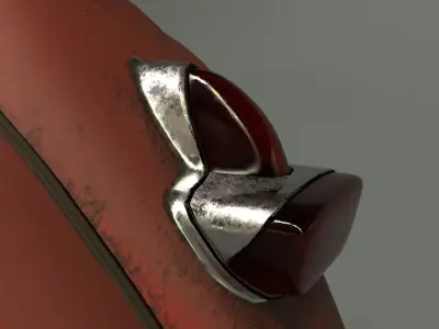 Vespa Motobike 3D model