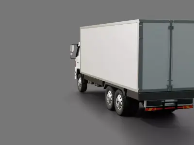 Hino 500 2626 Cargo Truck 3D model