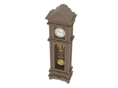 wall clock 3D model