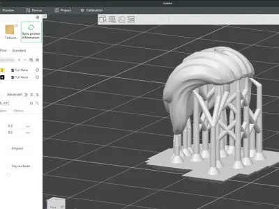 Custom3Dprint Minifigure Accessory - Minifigure Hair S2 - 131 3D print model