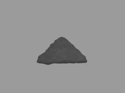 Ash Pile 3D model
