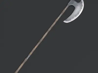 3D Medieval Axe Collection 