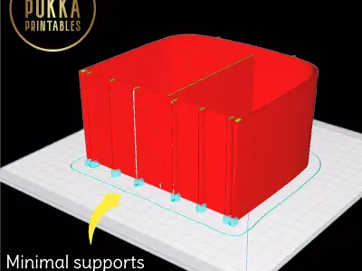 Fluval Media Basket 3D Printable Canister Filter Replacement STL 3D print model