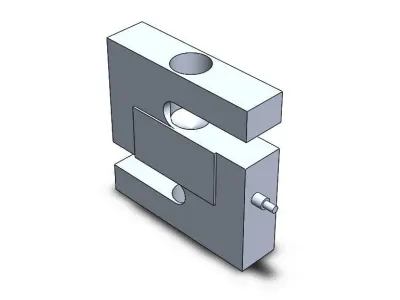 Load Cell Celula de Carga CKS 100kgf 3D model