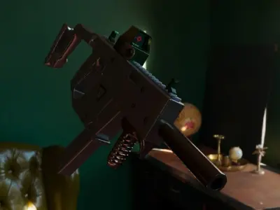 KRISS Vector 3D model 4