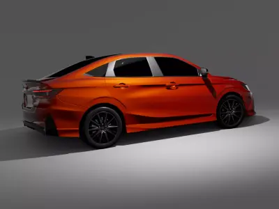 Toyota Vios HEV GR Sport  2025 3D model