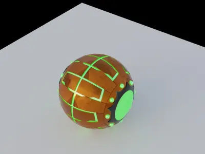 green goblin bomb 3D model
