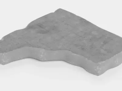 -Concrete Debris V1- 3D model