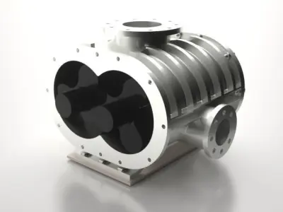 Root blower Free 3D model