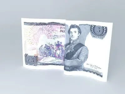Old English Fiver 1980 Free 3D model