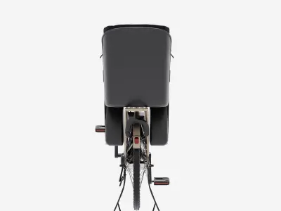 Japanese Bicycle Mamachari 3D model