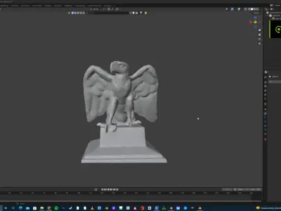 Germania - Reich Adler Eagle14 3D model