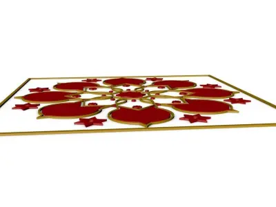Islamic Pattern 01 Free low-poly 3D model