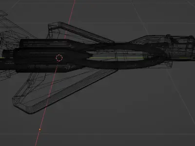 WAR JET-ELICOPTER MILLITARY 3D model