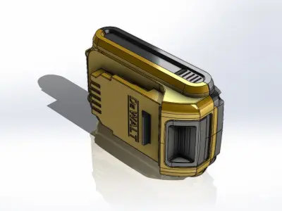 Bateria Dewalt GSB 180 LI Battery 3D model