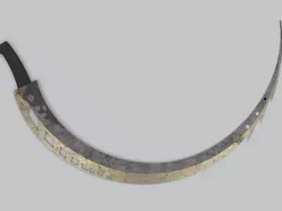 Saber of Khan 3D model