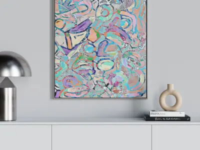  Meyla Abstract Wall Art Model 