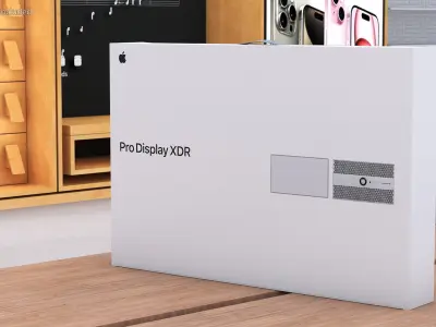 Box Pro Display XDR 3D model
