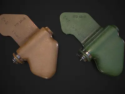 Anti-infantry high-explosive mine PFM-1 Low-poly 3D model