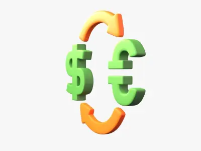 Trade 3D Illustration 3D model