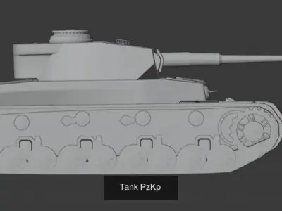 Tanks collection tank in world of 3D Model Pack