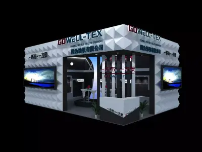 Exhibition - Area - 9X6-3DMAX2009-096 3D model