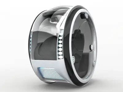 Circle Car Hover 3D model